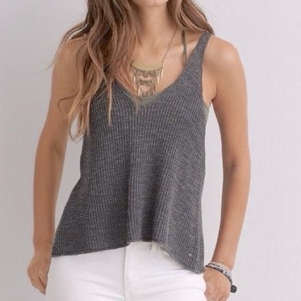 AE Soft & Sexy Sweater Swing Tank